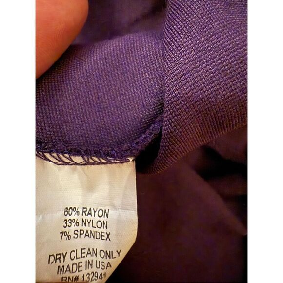 Amanda Uprichard Purple Minka Dress women’s size S - Picture 10 of 10